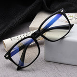 Women Anti Blue Rays Glasses Men's Square Computer Eyeglasses Blue Light Coating Gaming Working Glasses UV400 Protection Eyewear