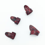 4 pcs/set 1 Thumb + 3 Finger Guitar Picks Celluloid Fingerpicks Guitar Plectrum Sheath For Acoustic Electric