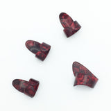 4 pcs/set 1 Thumb + 3 Finger Guitar Picks Celluloid Fingerpicks Guitar Plectrum Sheath For Acoustic Electric