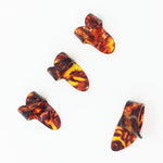 4 pcs/set 1 Thumb + 3 Finger Guitar Picks Celluloid Fingerpicks Guitar Plectrum Sheath For Acoustic Electric