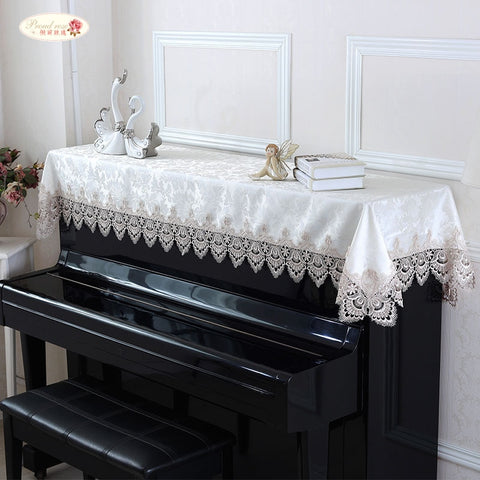 Proud Rose European Piano Towel Lace Piano Cover Simple Modern Piano General Cover Towel Home Decoration