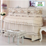 European Lace Fabric Piano Cover Simple Personality Piano Cover Full Cover Dust Decoration