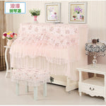 European Lace Fabric Piano Cover Simple Personality Piano Cover Full Cover Dust Decoration