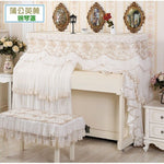 European Lace Fabric Piano Cover Simple Personality Piano Cover Full Cover Dust Decoration