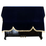Foldable Dust Proof Anti Scratch Soft Piano Cover Washable Home Keyboard Gold Velvet Upright Vertical Protective Universal